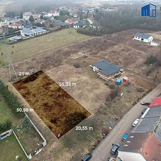 Prodej stavební parcely 1 088 m² Teplice Hudcov