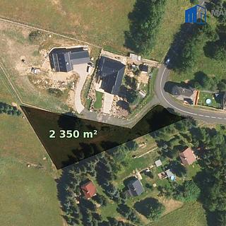 Prodej stavební parcely 2 350 m² Osek Dlouhá Louka
