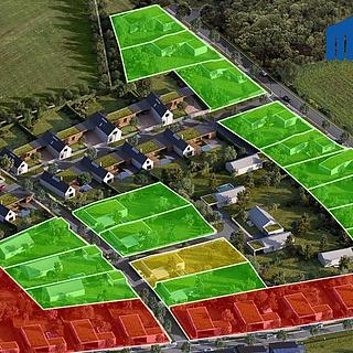 Prodej stavební parcely 899 m² Dubí, Švermova