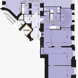 Pronájem kanceláře 221 m&sup2; Praha