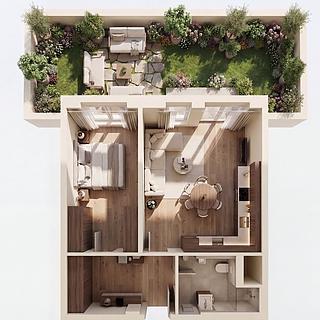 Prodej bytu 2+kk 116 m&sup2; Hůry