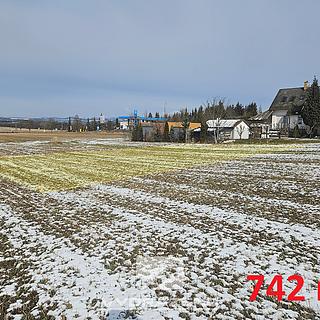 Prodej stavební parcely 742 m&sup2; Solnice