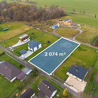 Prodej stavební parcely 2 074 m² Rychvald, Husitská