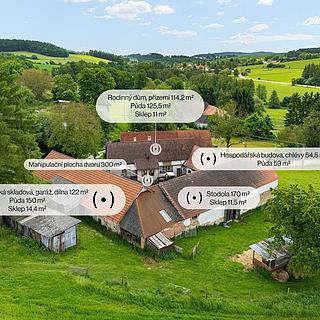 Prodej zemědělské usedlosti 718 m² Popovice Kondratice