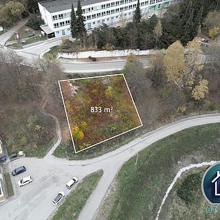 Prodej stavební parcely 833 m² Větřní, K Bazénu