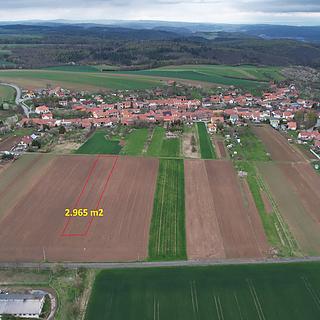 Prodej zemědělské půdy 2965 m&sup2; Maršov