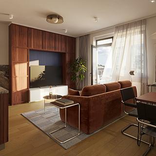 Prodej bytu 2+kk 47 m² Praha Žižkov, Jana Želivského