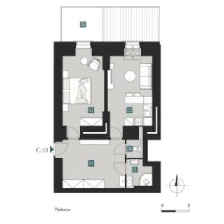 Prodej bytu 2+kk 56 m² Praha