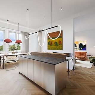 Prodej bytu 3+kk 107 m&sup2; Praha