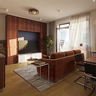 Prodej bytu 2+kk 50 m&sup2; Praha