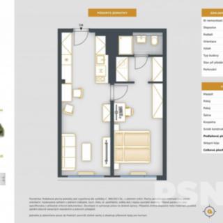 Prodej bytu 2+kk 46 m² Praha Chodov, Čenětická