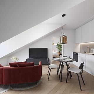 Prodej bytu 2+kk 61 m² Praha Žižkov, Jeseniova