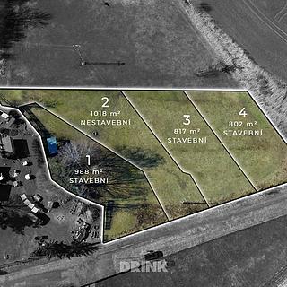 Prodej stavební parcely 3625 m&sup2; Bakov nad Jizerou