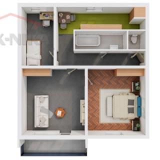 Prodej bytu 3+1 70 m² Semily Podmoklice, Pod Černým mostem