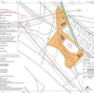 Prodej stavební parcely 4 866 m² Chuchelna