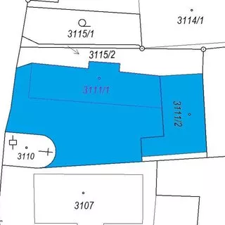 Prodej stavební parcely 968 m²