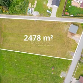 Prodej stavební parcely 2 478 m²