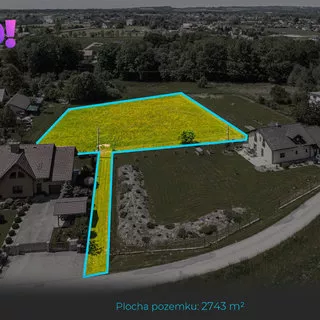 Prodej stavební parcely 2 474 m²