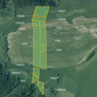 Prodej zemědělská půda 23 662 m²