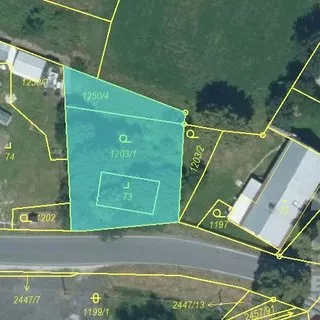 Prodej stavební parcely