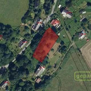 Prodej stavební parcely 1 634 m²