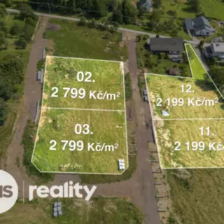 Prodej stavební parcely 1 488 m²